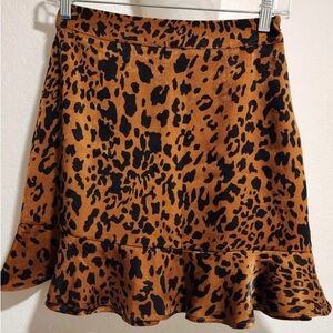 Forever 21 - Animal Print Short Shirt - Size S
